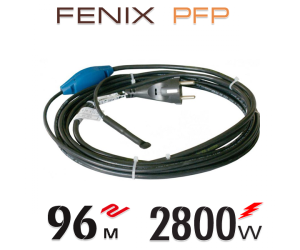 

Нагревательный мат кабель Fenix ​​PFP 30 Вт / м со встроенным термостатом - 96 м.п.