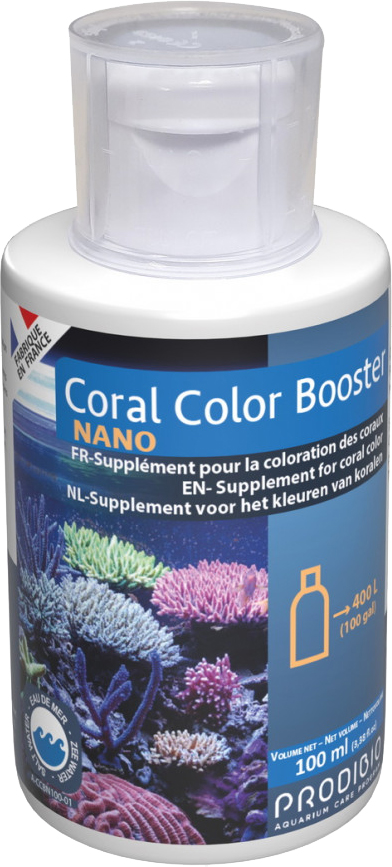 

Комплекс микроэлементов для рифовых аквариумов Prodibio Coral Color Booster Nano 100 мл