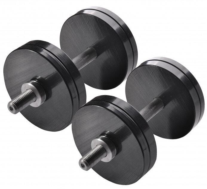 

Гантели наборные RN-Sport стальные 2x16 кг с порошковой покраской (rns_BlackStD-15)