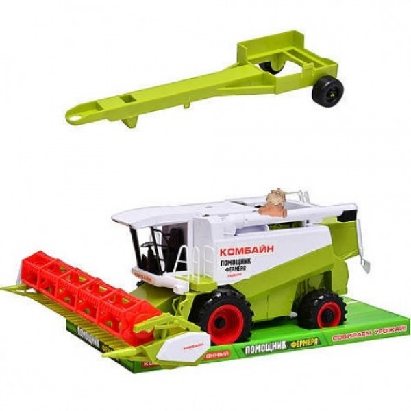 

Детская машинка Комбайн ZZ Toy Помощник фермера