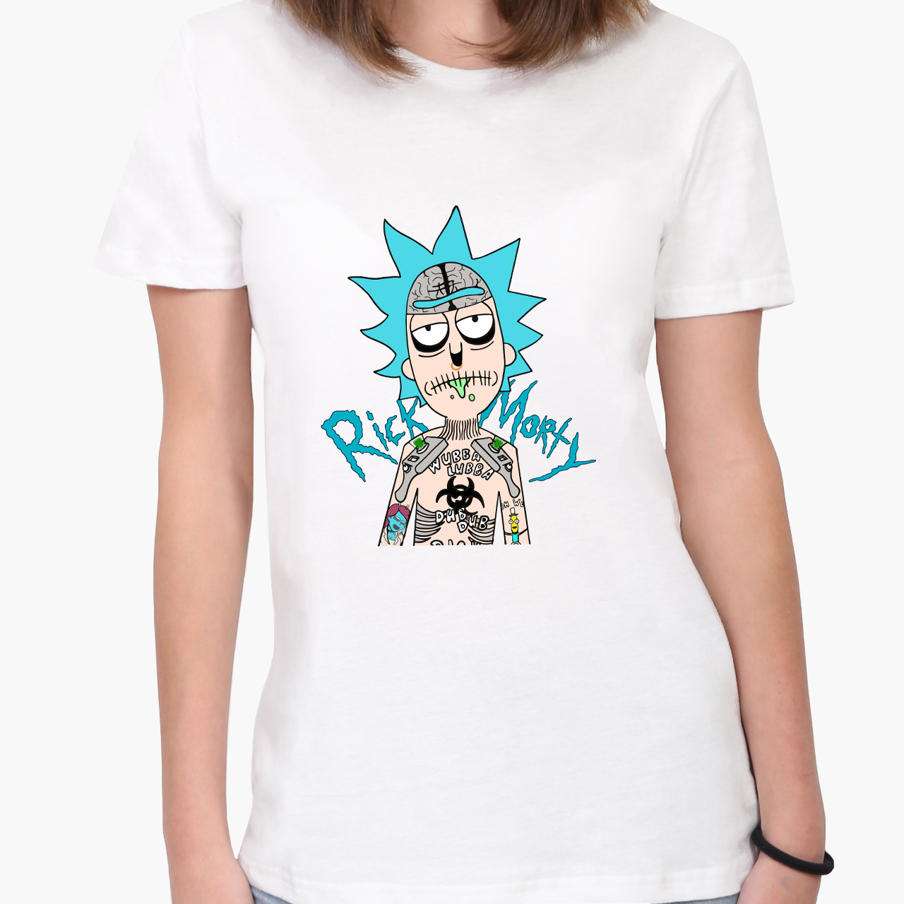 

Футболка женская Рик и Морт Морти Смит (Rick and Morty Morty Smith) (8976-2930-10) XXL Белая