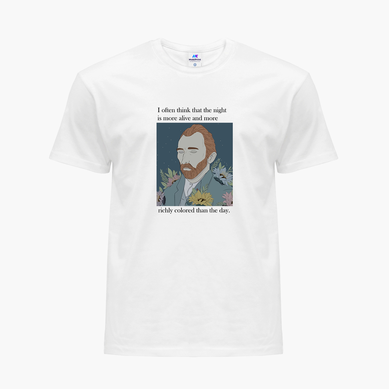 

Футболка мужская Винсент Ван Гог (Vincent van Gogh) (9223-2962-8)  Белая, Футболка мужская Винсент Ван Гог (Vincent van Gogh) (9223-2962-8) L Белая
