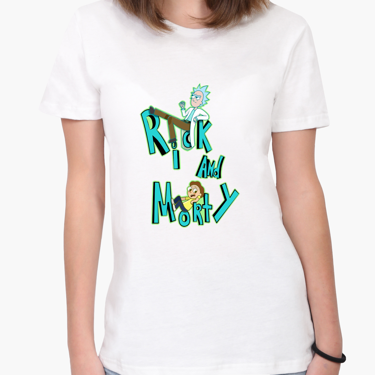 

Футболка женская Рик и Морти Рик Санчез и Морти Смит (Rick and Morty Rick Sanchez and Morty Smith) (8976-2939-10) XXL Белая