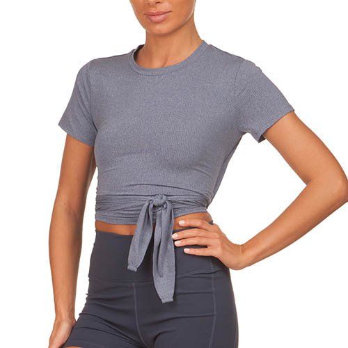 

Футболка-топ для фитнеса и йоги T840 VSX S Темно-серый