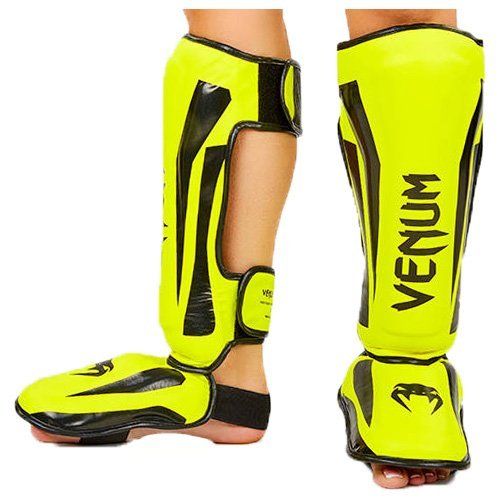 

Защита голени и стопы Venum BO-7042 Без бренду L Лимонно-черный (37429028)