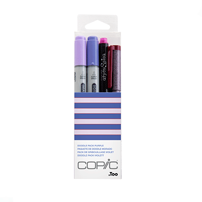 

Набор маркеров Copic Ciao Set "Doodle Pack Purple" (22075646)