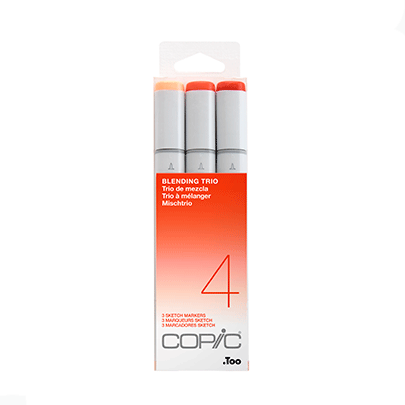 

Набор маркеров Copic Sketch Set "Blending Trio 4" (21075664)