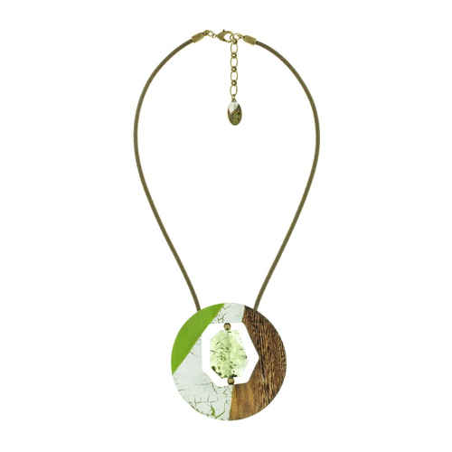

Колье Nature Bijoux из скорлупы яйца, бука и рутила