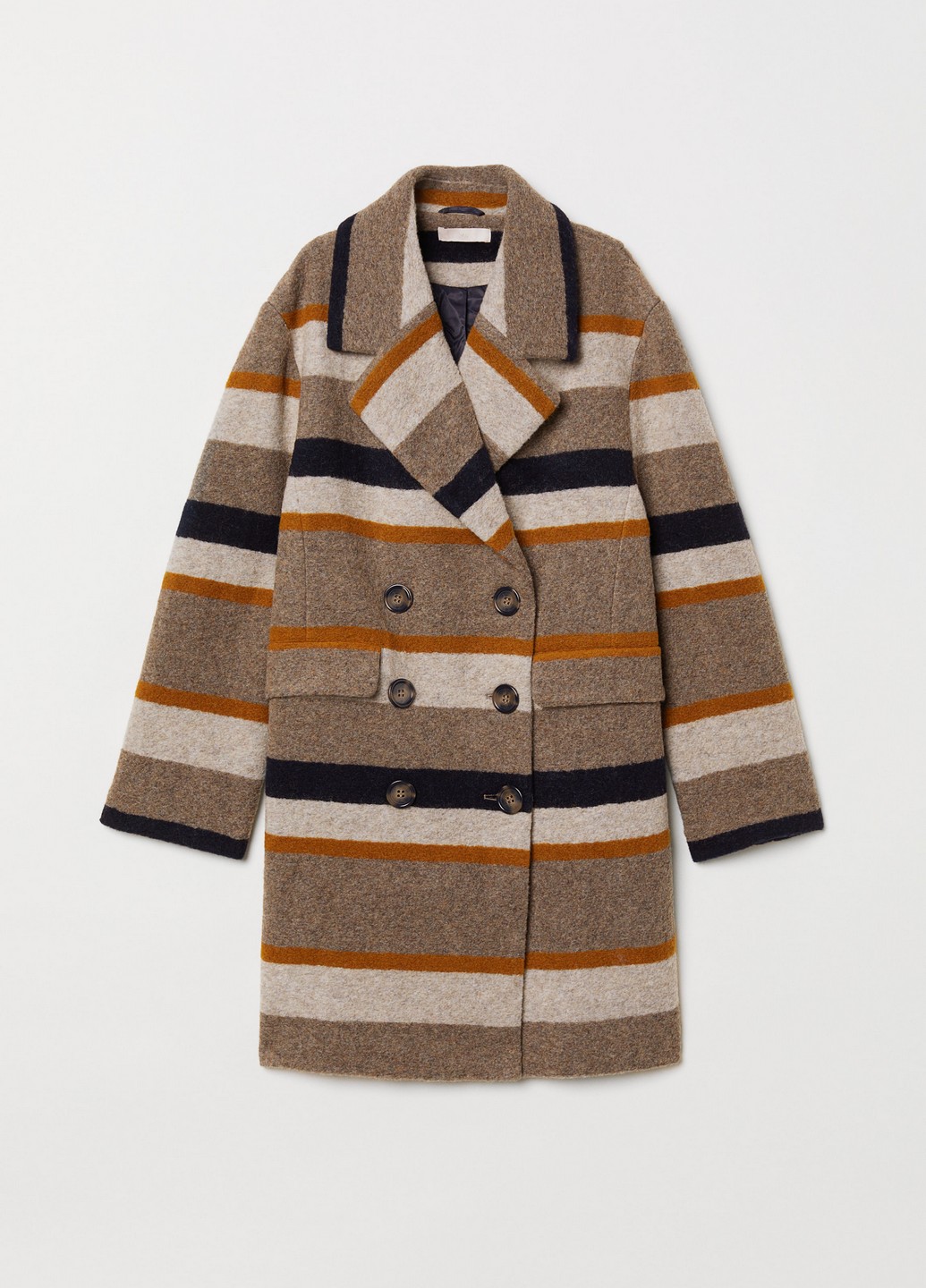 

Пальто H&M 32 Бежевый 0690593_пол