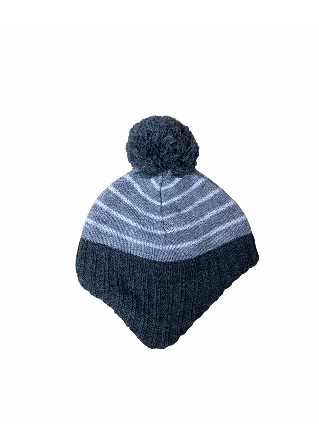 

Шапка H&M 74/80 Серый 0388727_тем.сер.полоска.верх