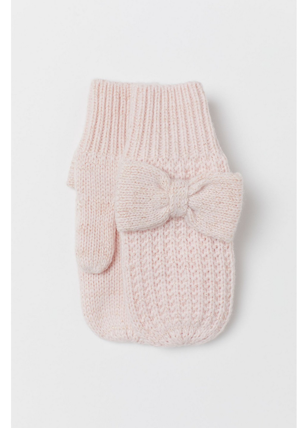 

Перчатки H&M 110/116 Розовый 0739958_бант
