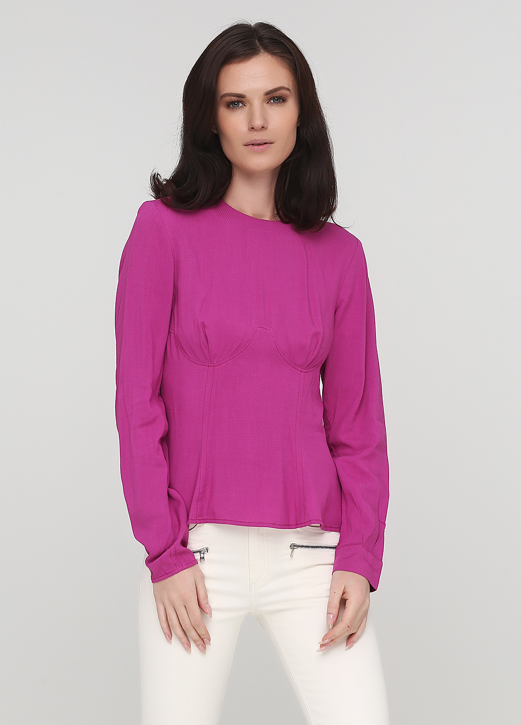 

Блуза H&M 38 Розовый 25-0861