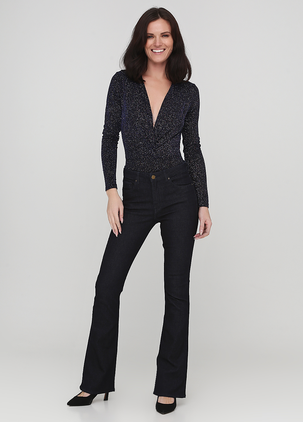 

Джинсы H&M 32 Темно-синий 0208029_т.син