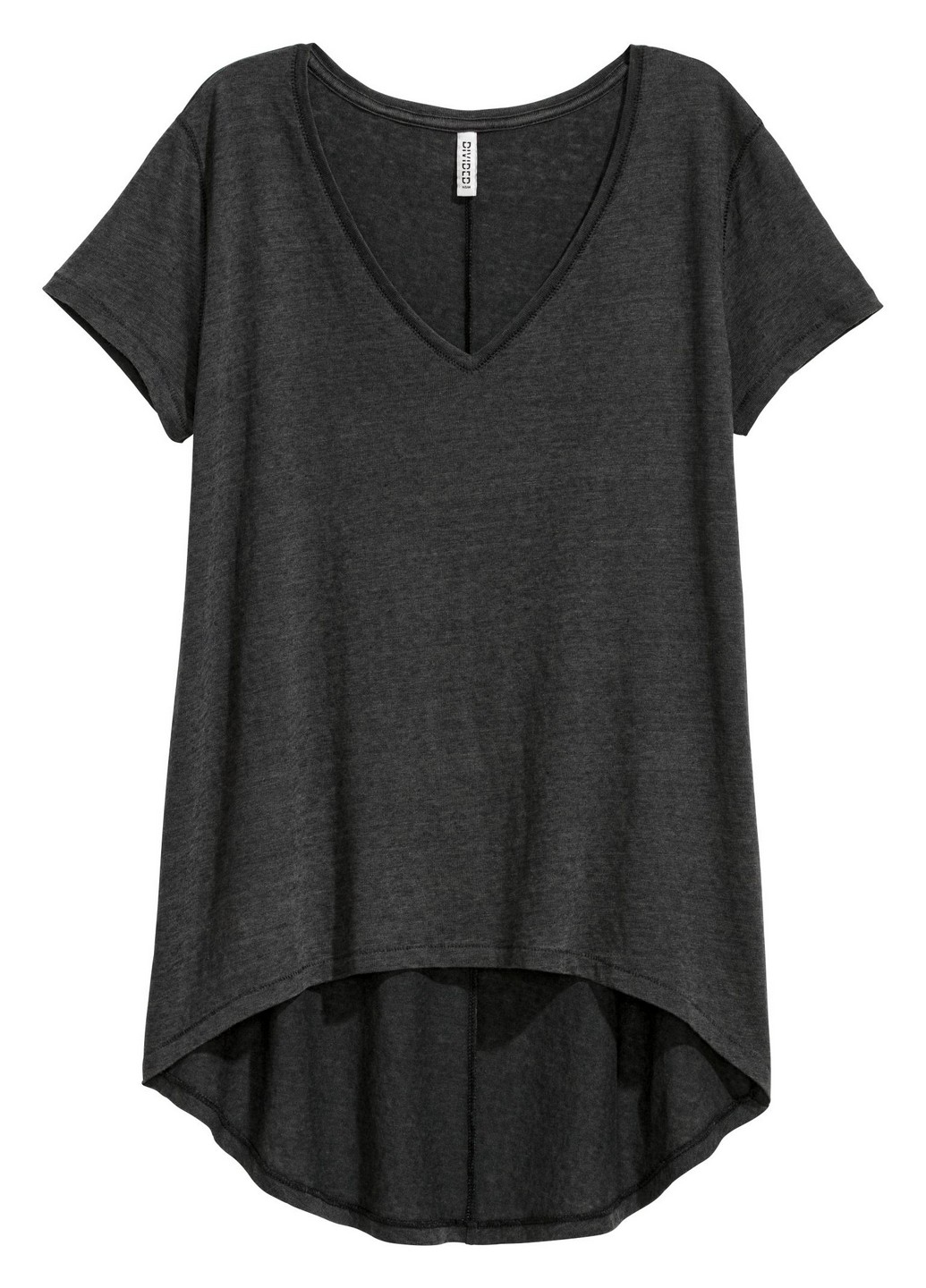 

Футболка H&M XS Темно-серый 0485973_т.сер