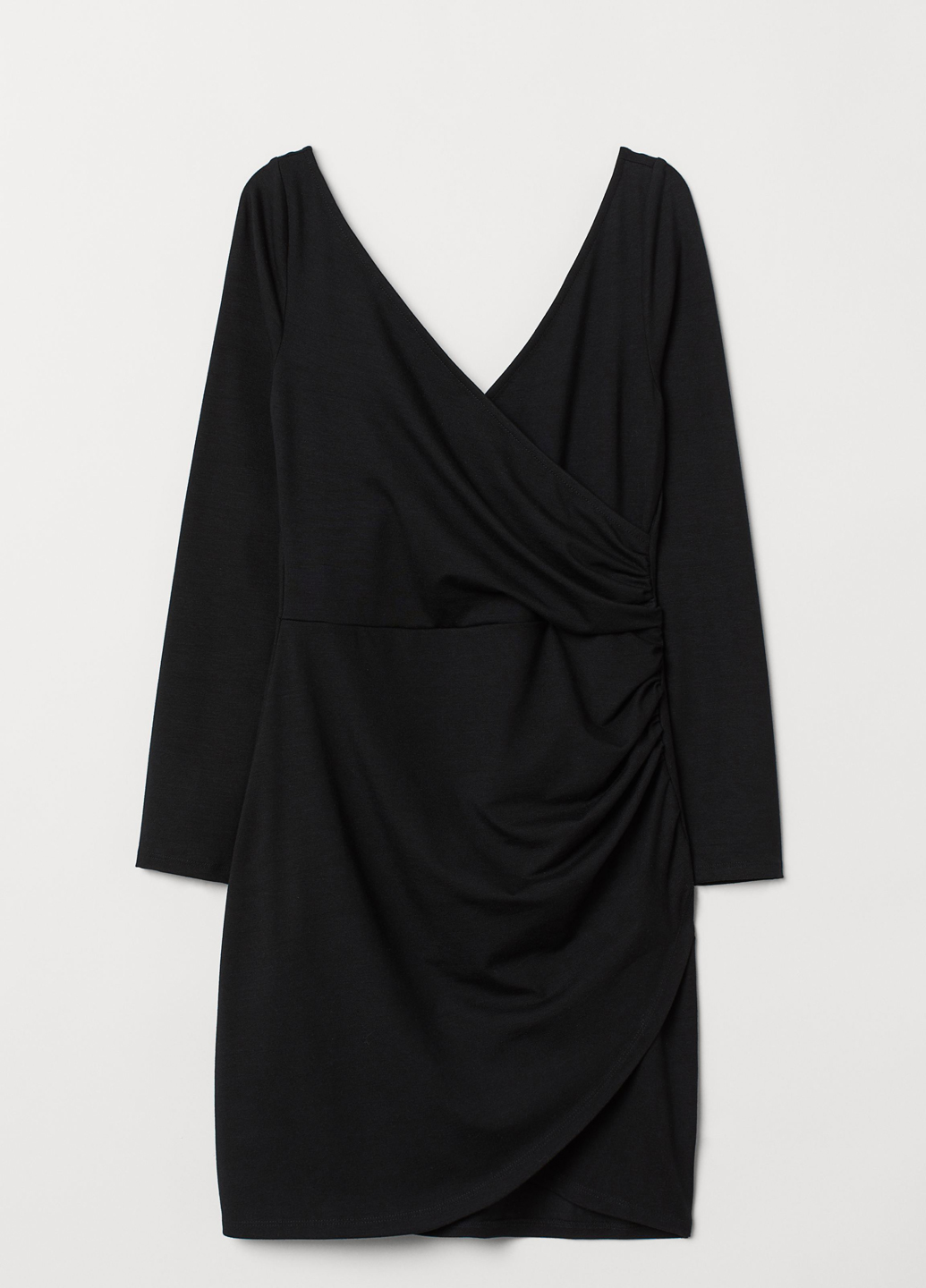 

Платье H&M  Черный 0756622_05, Платье H&M 38 Черный 0756622_05