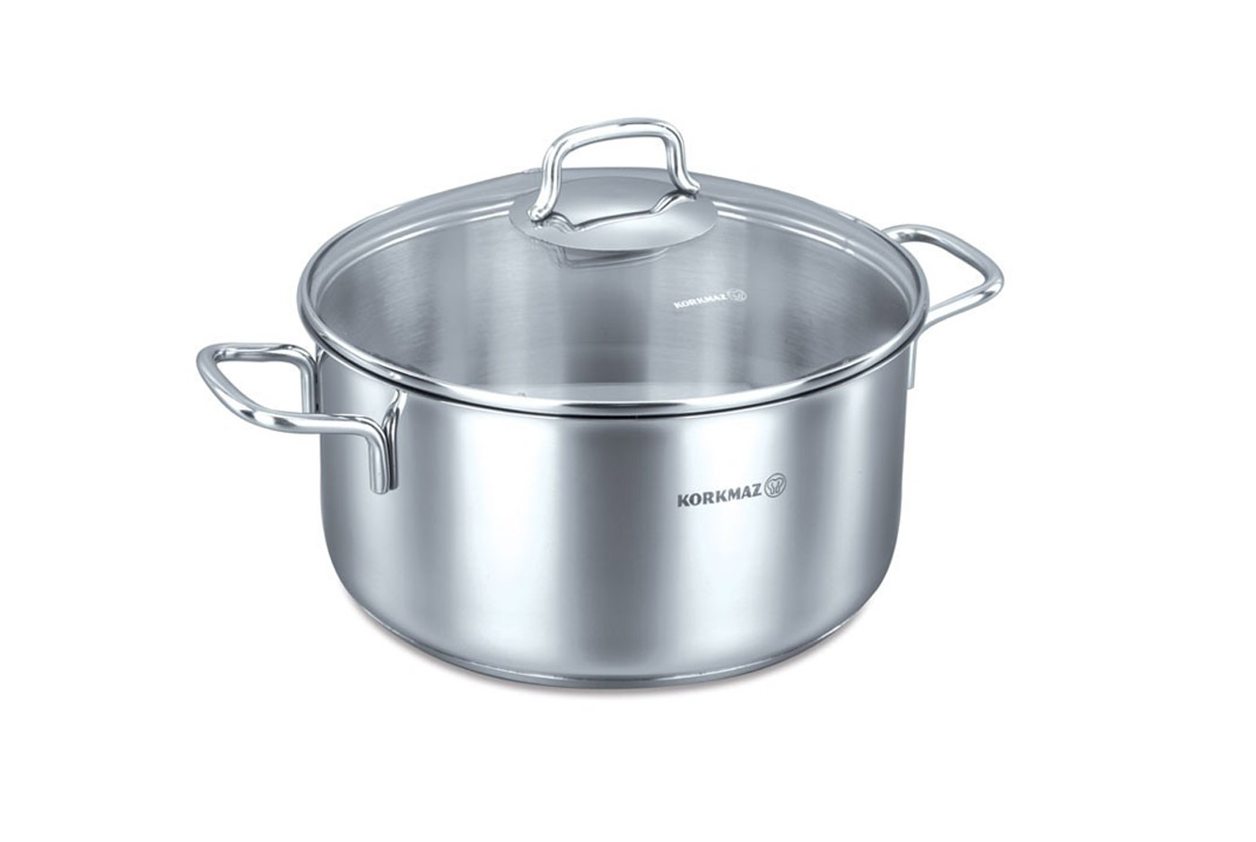 

Кастрюля с крышкой KORKMAZ Perla 24 см 5,5 л