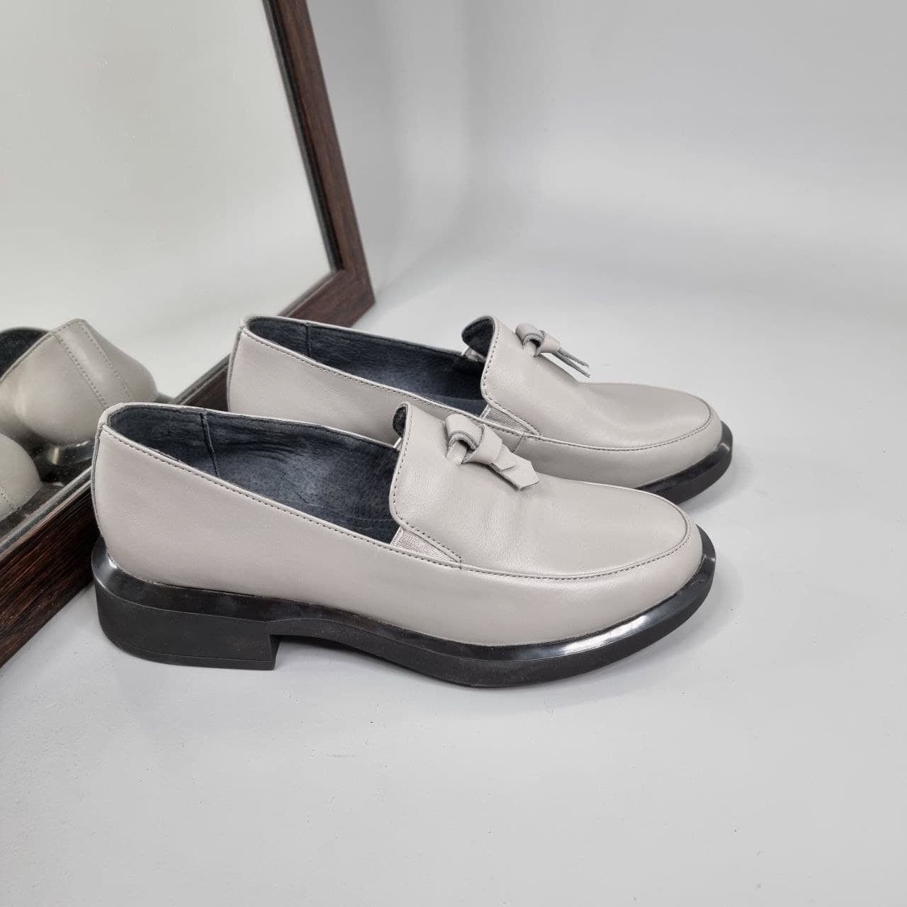 

Женские лоферы YDGbellini Феерия Грей серые 36 р (2223/11)