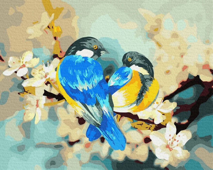 

Картина по номерах "Пташки" GX34053 | Brushme