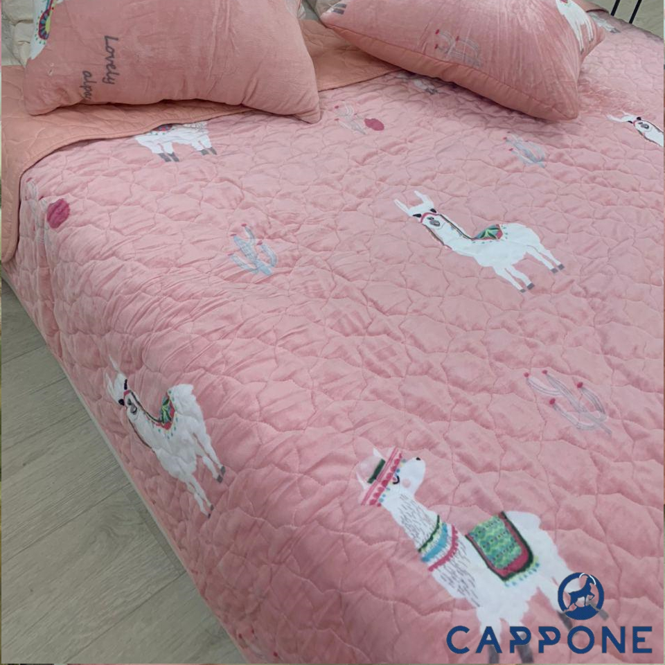 

Покрывало стеганое Cappone Альпака 220х240 см + 2 подушки 40х60 см