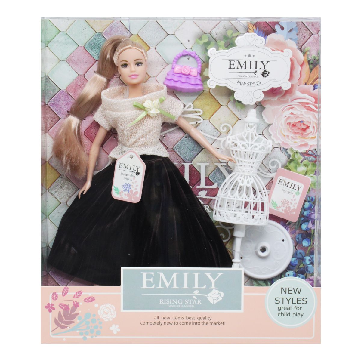 

Кукла Emily Fashion classics вид 2 MiC (QJ077C/QJ077D) (167308)