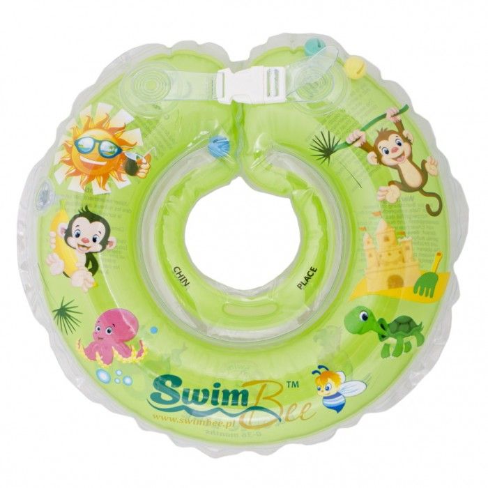 

Круг для купания младенцев зеленый SwimBee (300014) (167101)