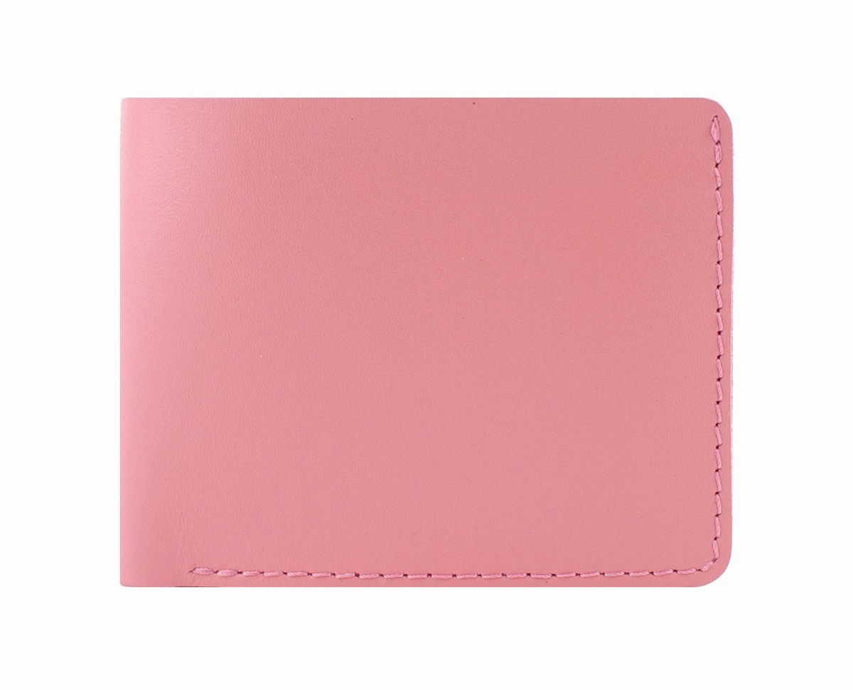 

Кошелек кожаный женский MILU "Basic" розовый (3544)
