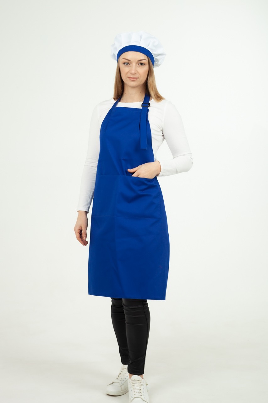

Фартух кухарский Textile-workshop One size Синій