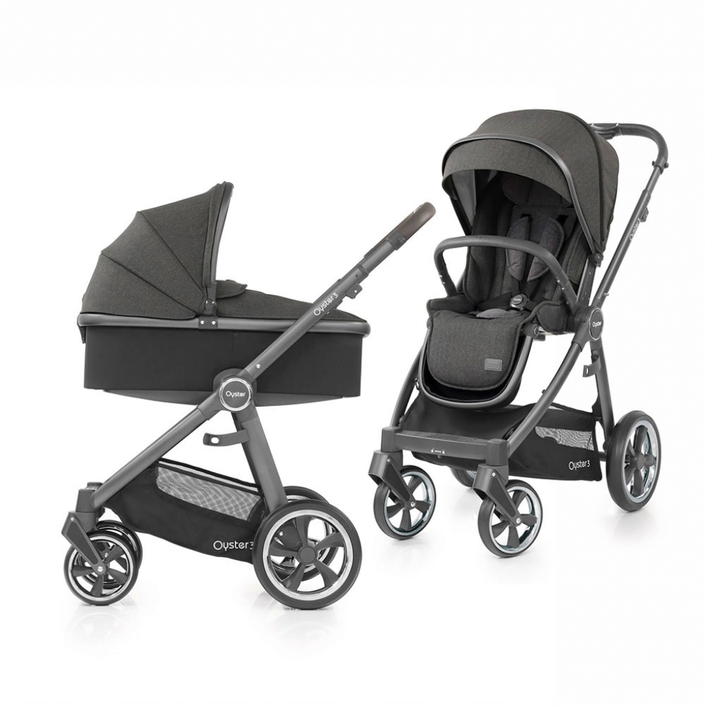 

Универсальная коляска 2 в 1 BabyStyle Oyster 3 Pepper / City Grey NEW (O3SUPP/O3CCPEP)