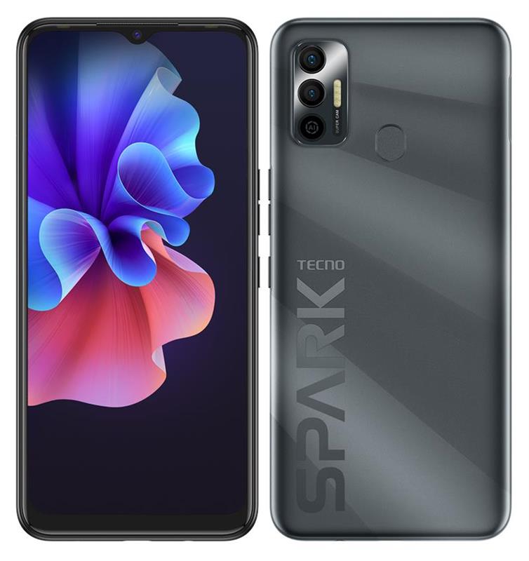 

Смартфон Tecno Spark 7 (KF6n) 4/128GB Dual Sim Magnet Black