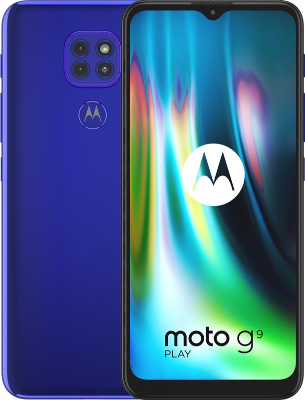 

Смартфон Motorola G9 Play 4/64GB Dual Sim Sapphire Blue