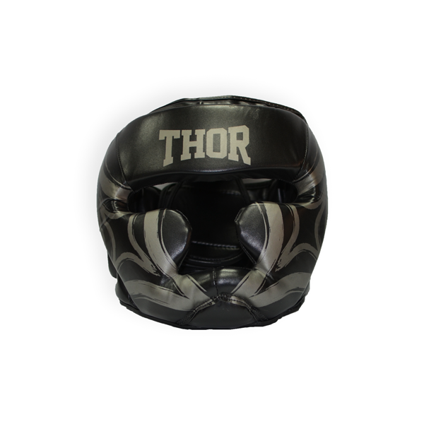 

Боксерский шлем THOR COBRA BLACK M кожа