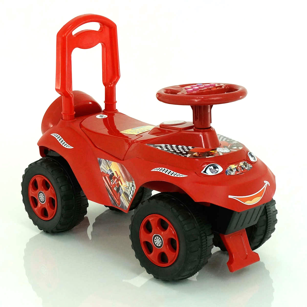 

Машинка-каталка DOLONI TOYS "Автошка" 0141/05-RY