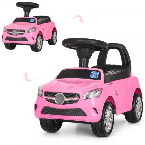 

Машинка-каталка Bambi розовый M-3147C-MP3-8-YV