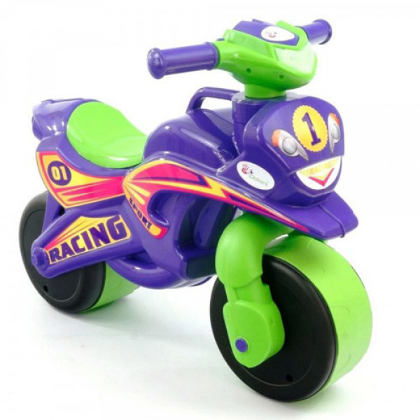 

Дитяча каталка-мотоцикл Doloni Toys Спот фиолетовый DT-0139/6-YV