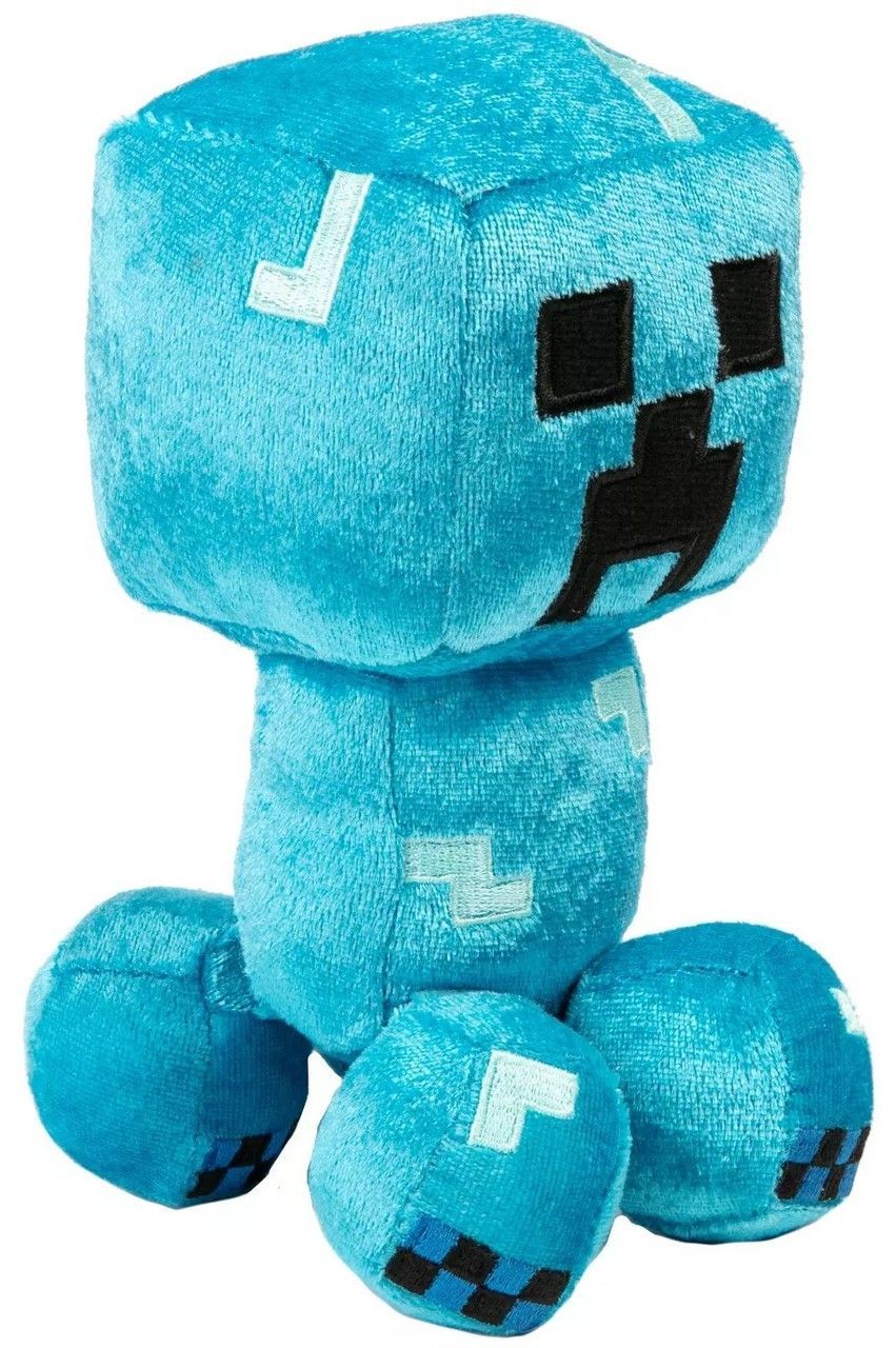 

Плюшевая фигурка JINX Minecraft - Happy Explorer Charged Creeper Plush Blue