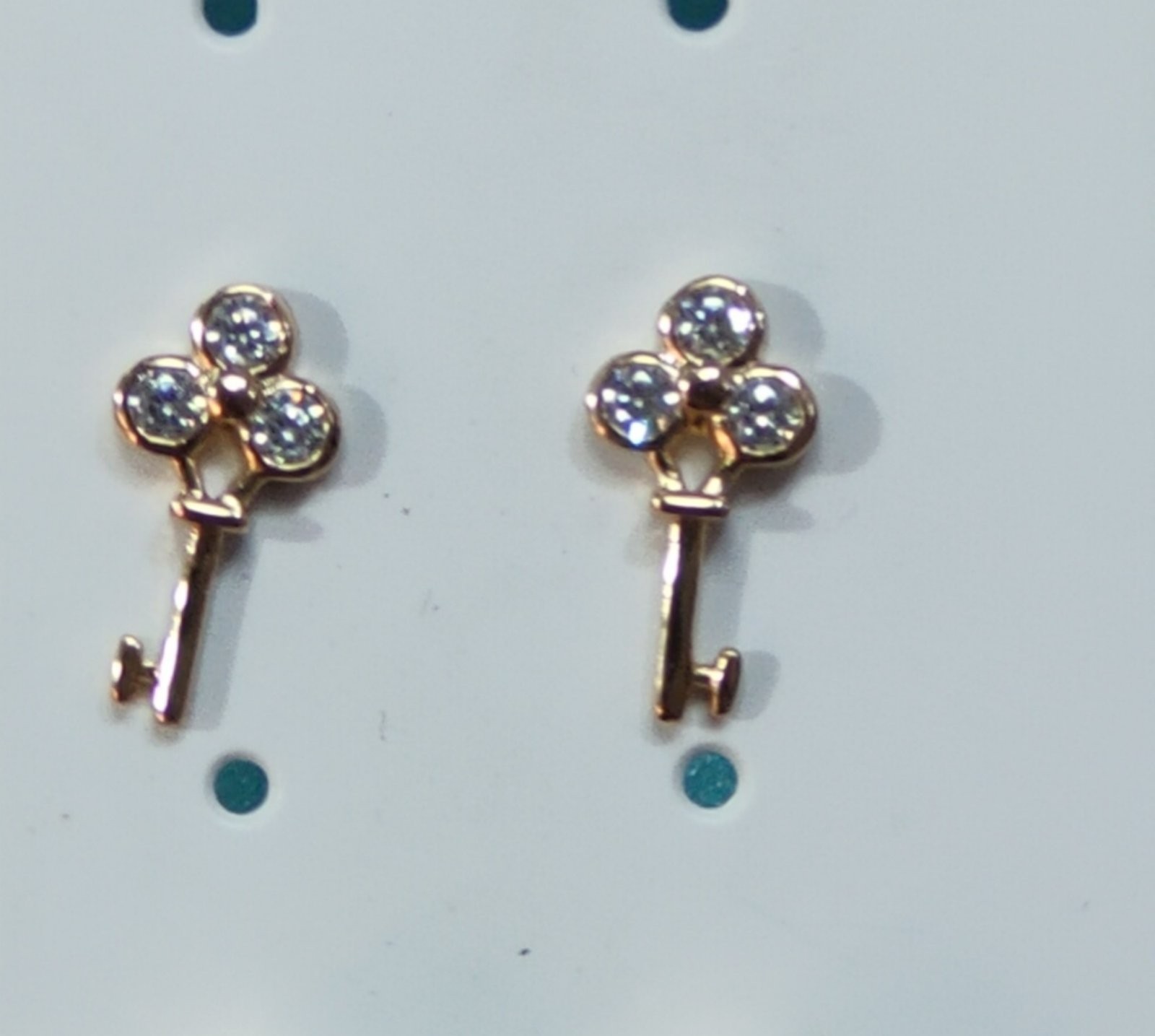 

Серьги Xuping Ключики позолота 99771