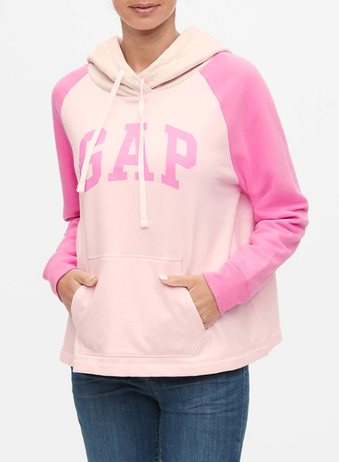 

Худи Женская GAP на Флисе с Капюшоном  Розовый 1101420742, Худи Женская GAP на Флисе с Капюшоном M Розовый 1101420742