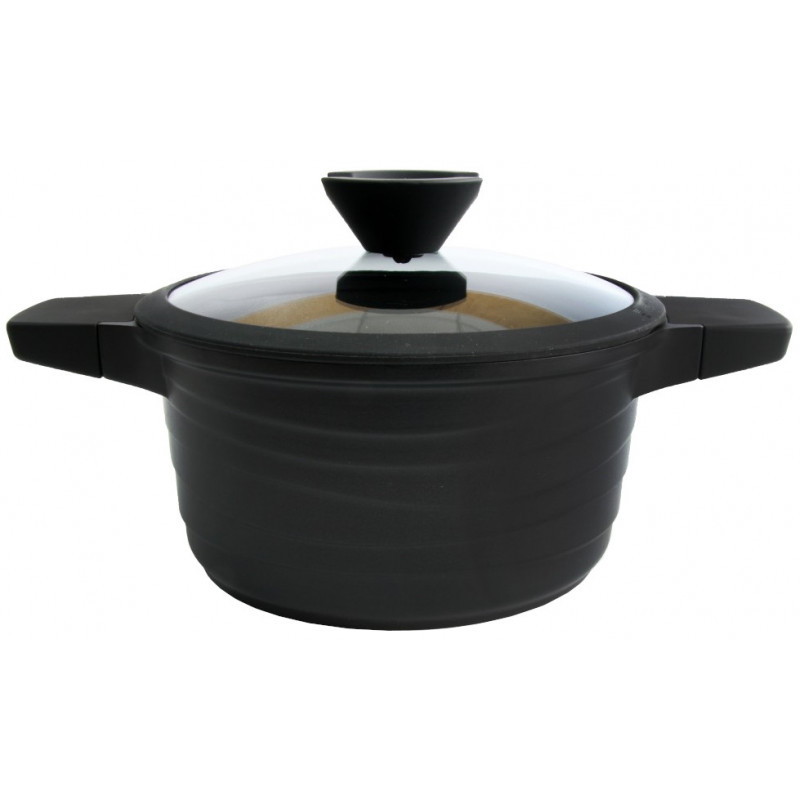 

Кастрюля 4,7 л Lessner Black Pro New 55872-24