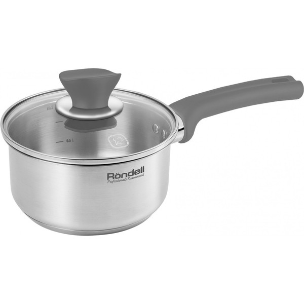 

Ковш из нержавеющей стали с крышкой Rondell Elan 1.4 л RDS-1282