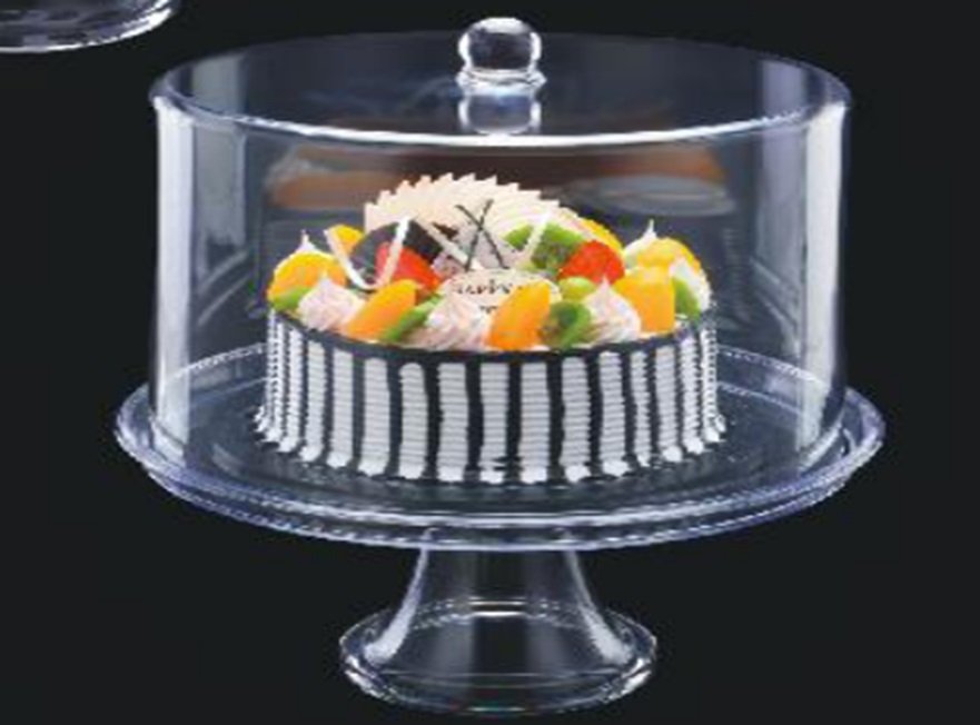 

Подставка для торта с крышкой акриловая 34.5 cv One Chef 506067