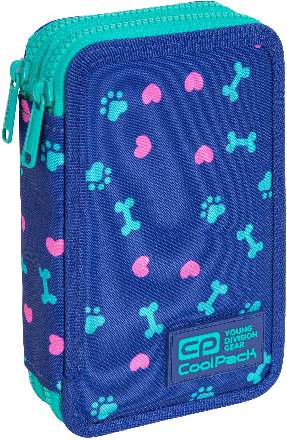 

Пенал Coolpack Jumper 2 35 предметов 2 отделения Puppy Love (C66253)