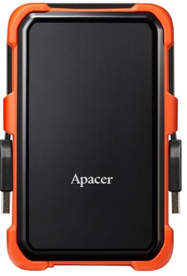 

Внешний накопитель жесткий диск Apacer 2.5" USB 3.1 2TB AC630 защита IP55 Black-Orange