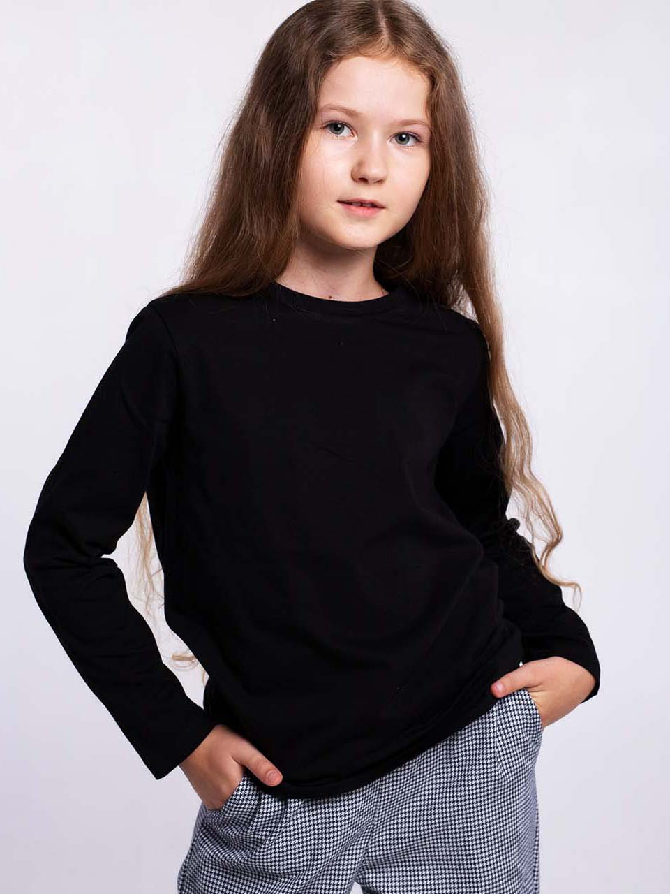 

Футболка с длинными рукавами TopHat 21618 146 см Черная