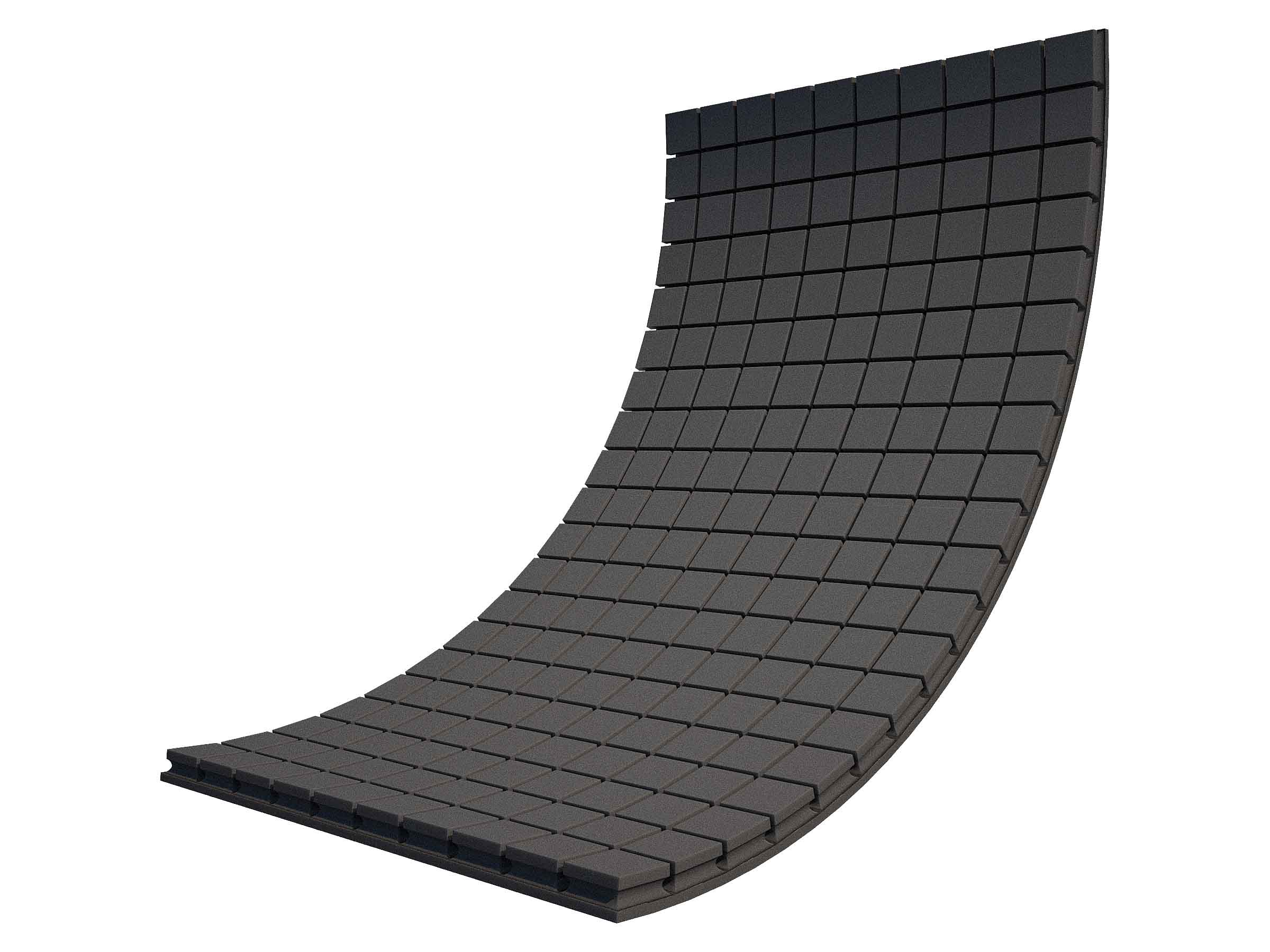

Панель из акустического поролона Ecosound Tetras Black 50 100х200 см Черный графит