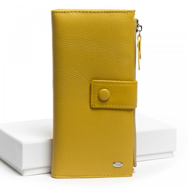 

Кошелек из натуральной кожи Classic DR.BOND WMB-1 yellow