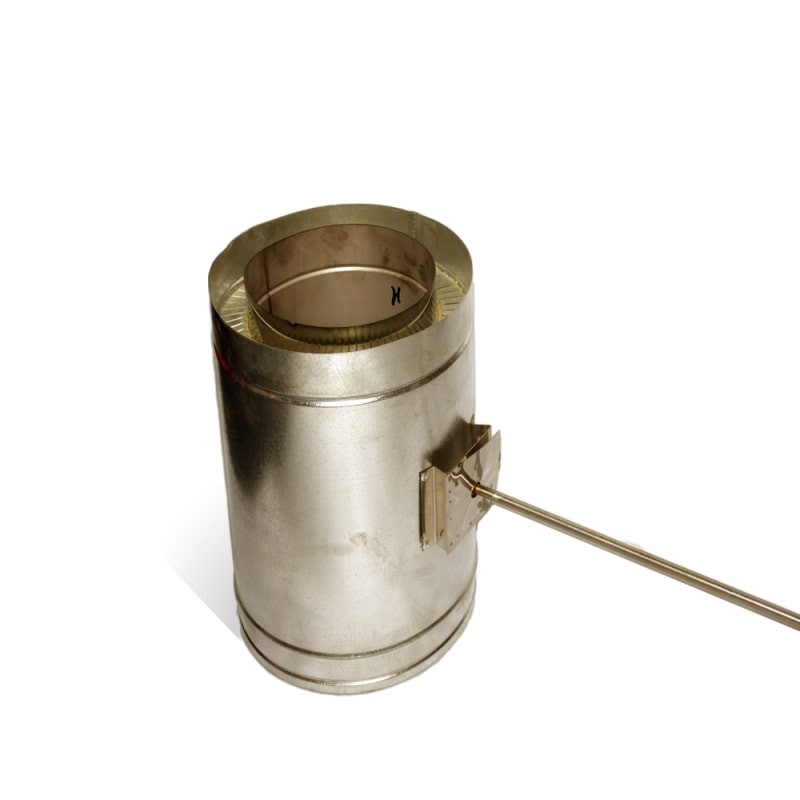 

Регулятор тяги утеплённый Версия-Люкс н/н Ø 150/220 мм 0,6 мм