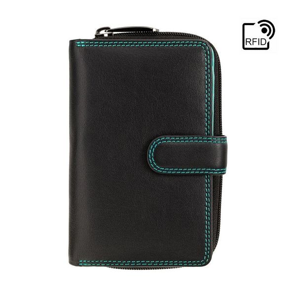 

Кошелек из натуральной кожи Visconti R13 Carmelo c RFID (Black/ Rhumba)