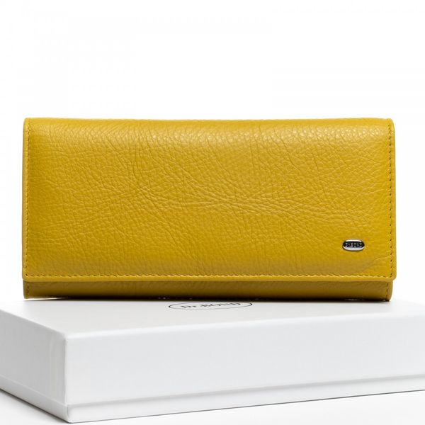 

Кошелек из натуральной кожи Classic DR. BOND W501 yellow