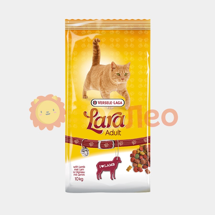 

Сухой корм Lara Adult with Lamb для котов со вкусом ягнёнка 10 кг