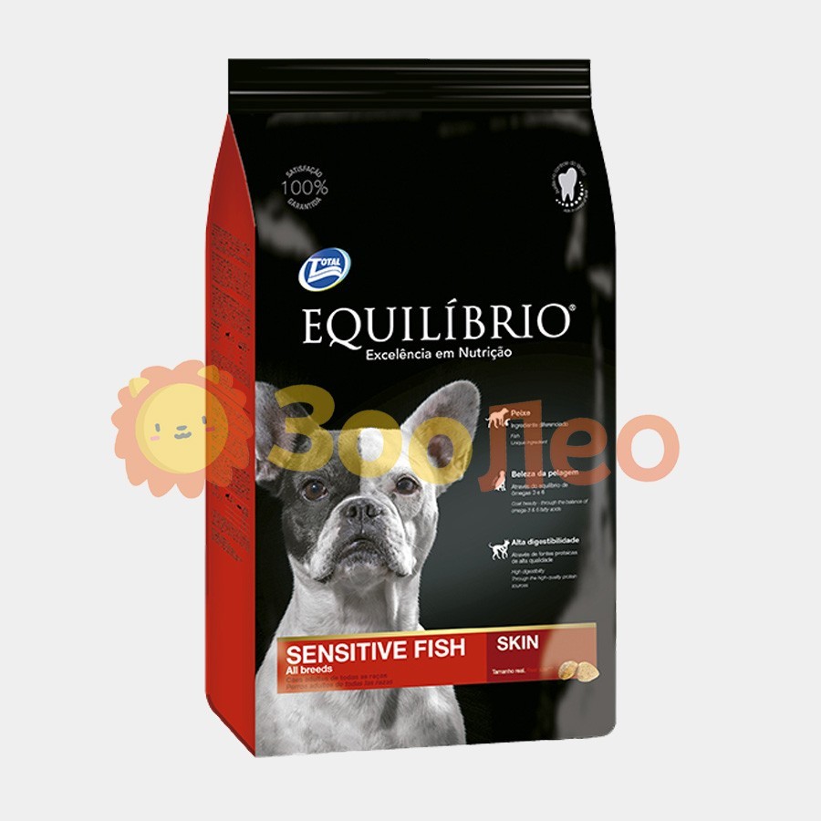 

Сухой корм Equilibrio Sensitive Fish All Breeds для взрослых собак всех пород склонных к аллергии с рыбой 2 кг